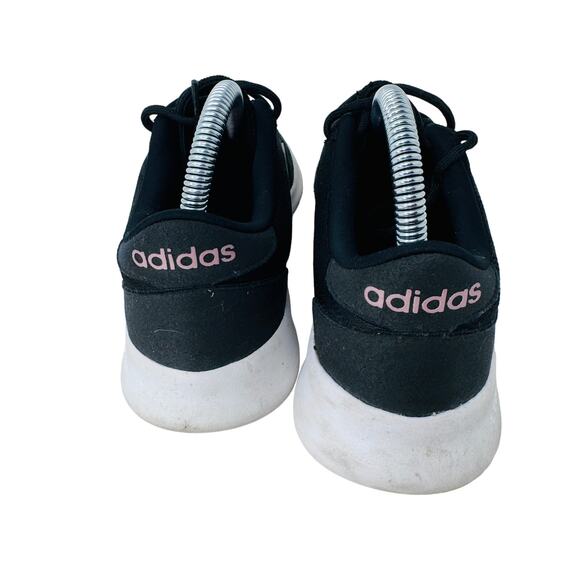 Adidas Cloudfoam QT Racer Running Shoes Sneakers AC8247 Black Womens Size 6.5 - Picture 5 of 10